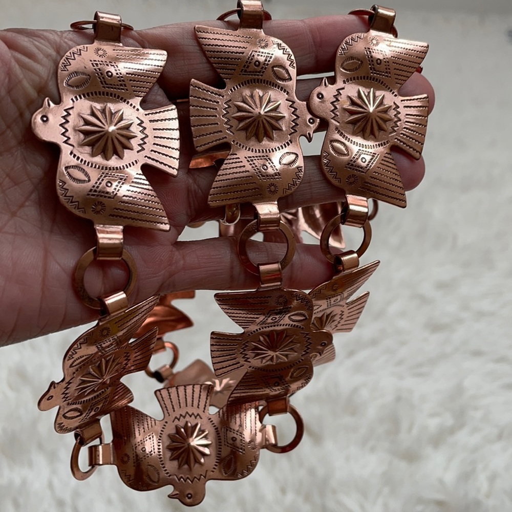 ⭐️Vintage Silvel Cooper Thunderbird Belt